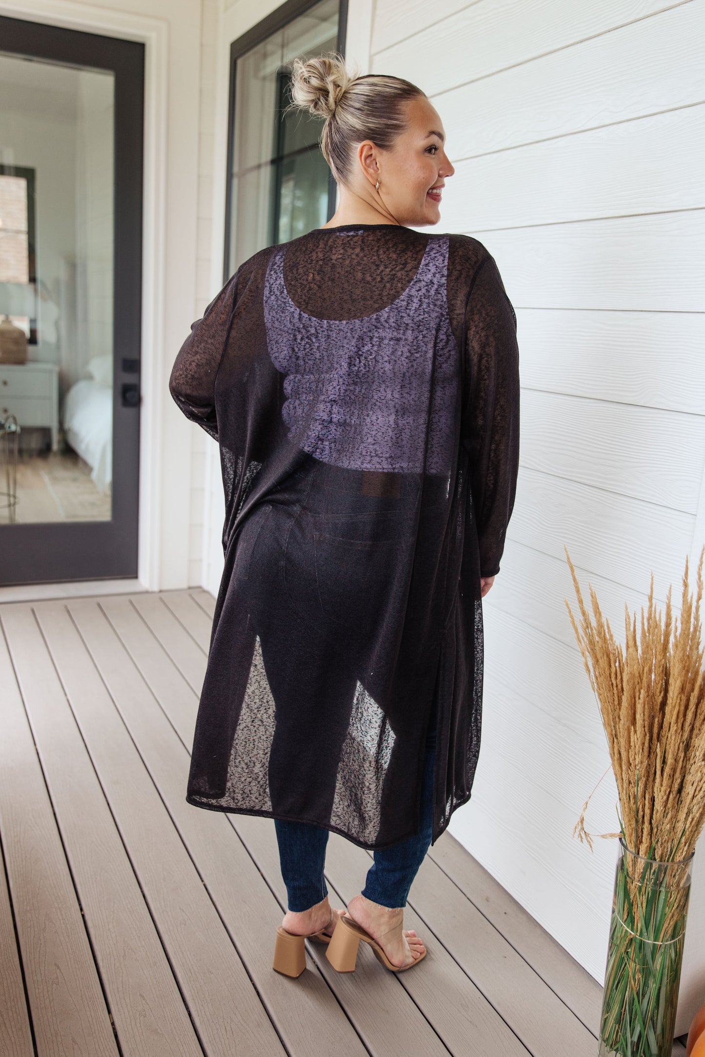 Afternoon Shade Sheer Cardigan