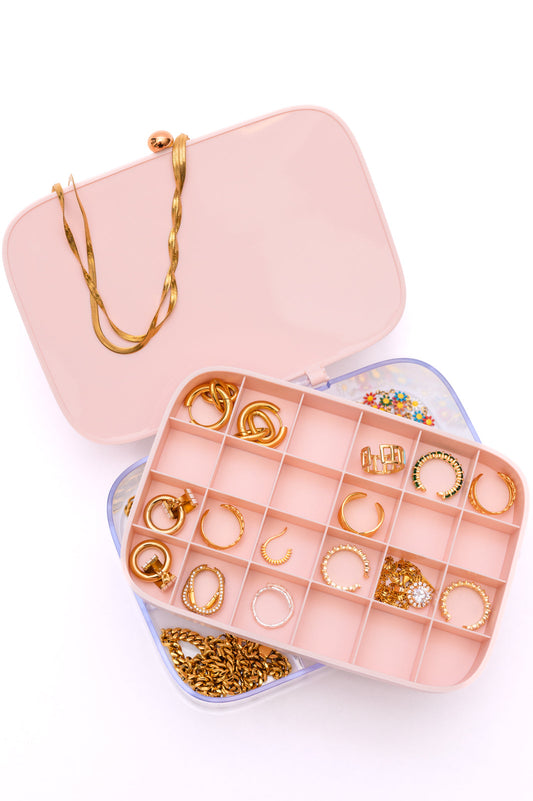 All Sorted Out Jewelry Storage Case in Pink