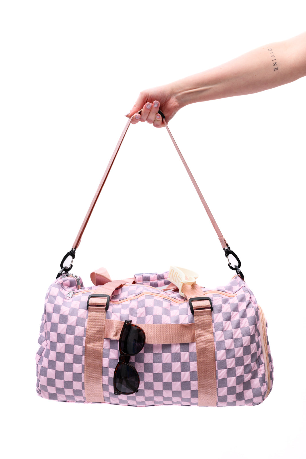 Elevate Travel Duffel in Pink